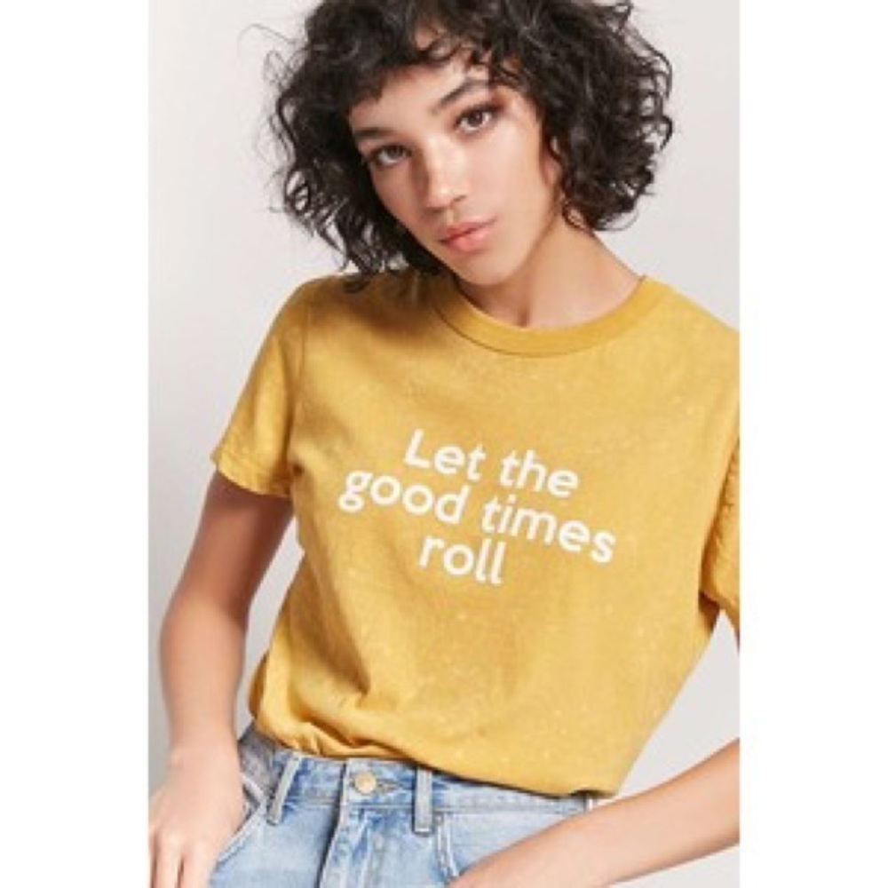 Forever 21 “let the good times roll” tee